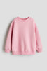 Oversized brushed-inside sweatshirt