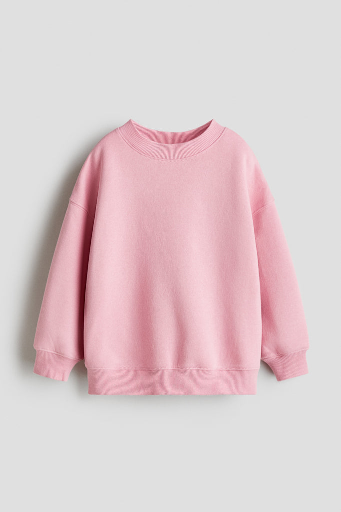 Oversized brushed-inside sweatshirt